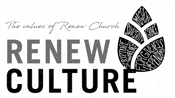 Renew Culture: Scripture & Awareness. Image