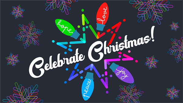 Celebrate Christmas: Joy Image